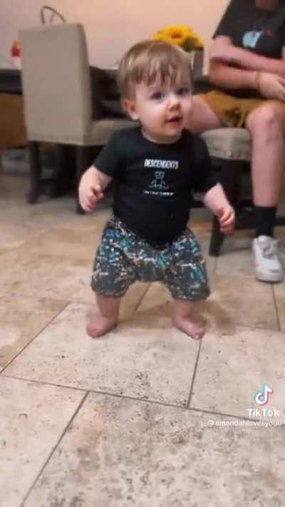 Baby's first steps