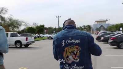 Gucci denim hot sale jacket xxxtentacion