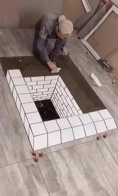 3D walls on a 2D surface