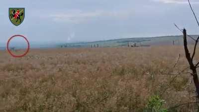 Ukrainian soldier from 110th brigade hits Su-25 with MANPADS, 23.07.2024