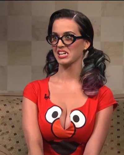 Katy Perry and Elmo