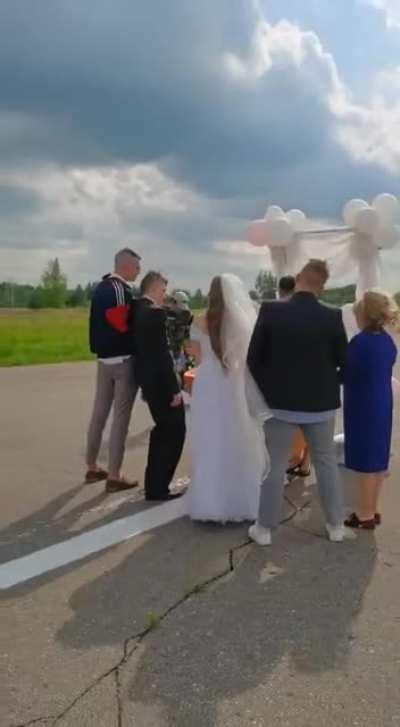 Just a normal Russian wedding.