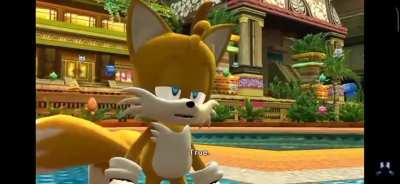 Damn, didn't know Tails was savage like that