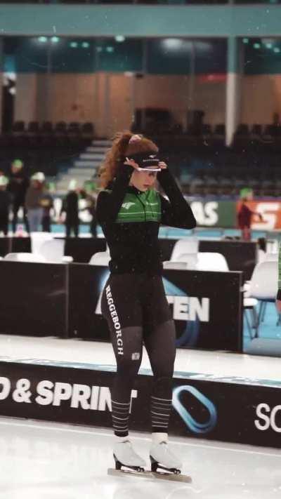 Michelle de Jong - Dutch long track speed skater