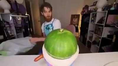 Don’t mess with the watermelon