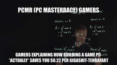 Actualy, console pesant, PC is cheaper retard 😎😎😎