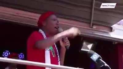 Malema inciting war and race hate