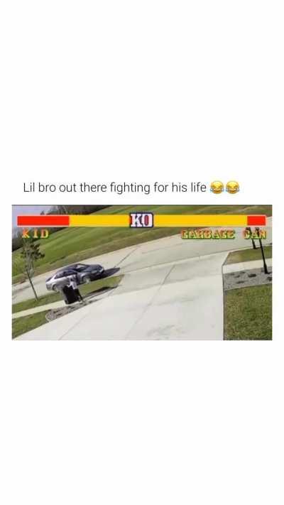 Fighting for his life