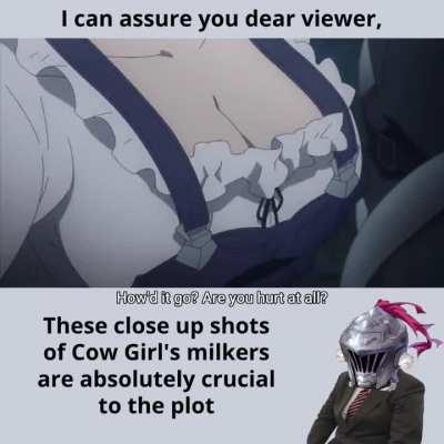 Cow Girl was just being polite