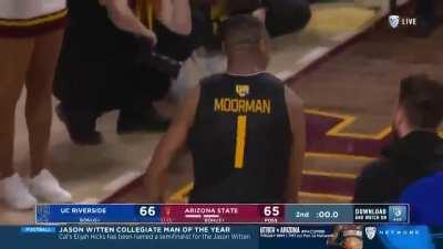 UC Riverside upsets Arizona State 66–65 in Tempe, Arizona after a miracle heave from halfcourt