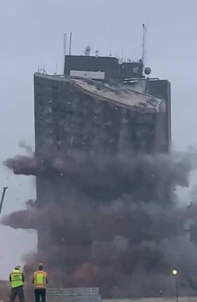 Fargo Hi-Rise Implosion