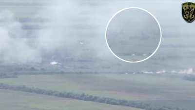 Ukrainian FPV loitering drone strikes against various Russian tanks posted yesterday