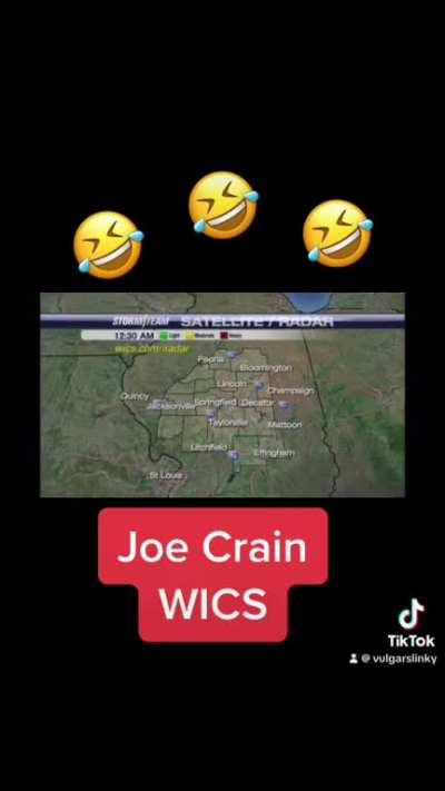 Former local weatherman has quite the reaction to quite the uterus