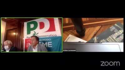 WCGW participating a Facebook live when being positive for COVID-19? Italian candidate faints multiple times.