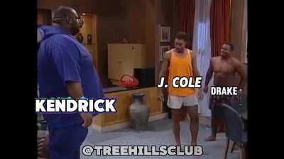 Kendrick vs J. Cole in one scene