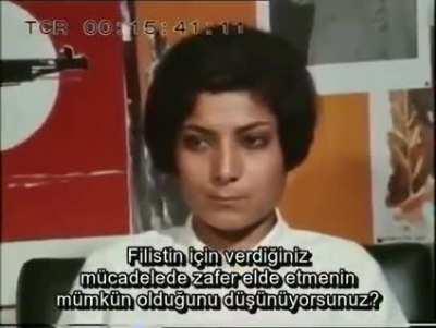 Leila Khaled explains why she hijacked the Israel Plane.