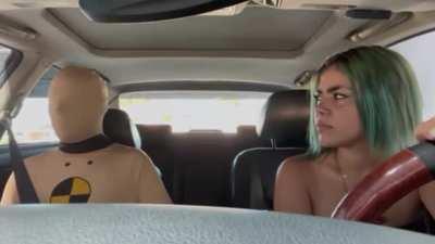 Dad Pranks Daughter During First Driving Lesson