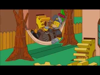 Game of Thrones Intro (Simpsons Version)