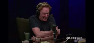 Kevin Nealon tries to give Conan a compliment