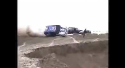 Insane handling to stop the car from flipping