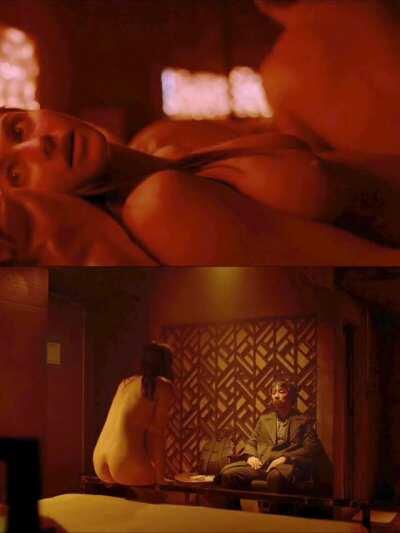 Alexandra Daddario - The 2 best scenes in 'Lost Girls & Love Hotels' [cropped & brightened]