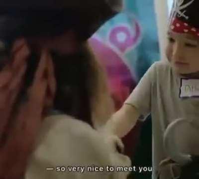 Jack Sparrow visited patient makes wholesome moment.