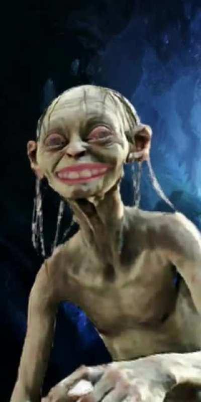 Gollum finds the precious [Snapchat filter]