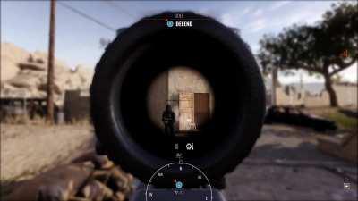 My aim when the suicide bomber spawns 