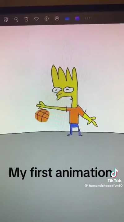 wegetwegetwefet: damn animation (bart simpon:❤️❤️)