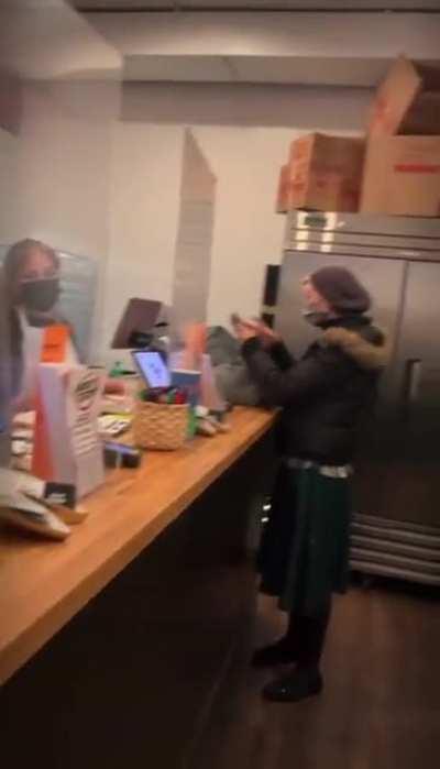 Anti-Maskers harass staff at restaurant