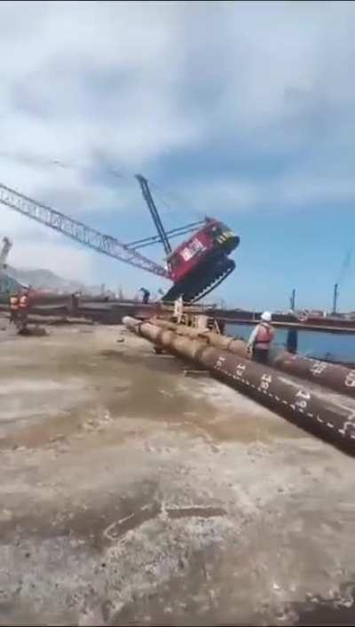 Incident during lifting maneuvers in Chile 23.10.2024