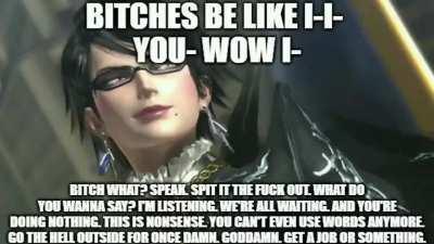 Bayonetta is such a queen <3