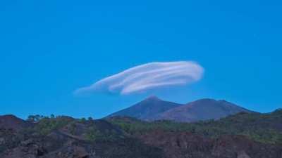 This Strange Cloud Appears To Hover Like a UFO...