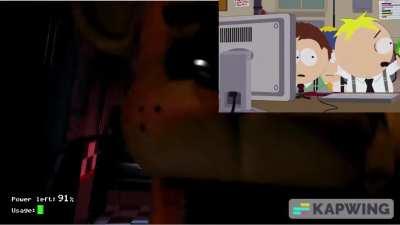 butters plays fnaf