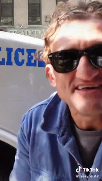 Casey Neistat take on on bike lane blockers in New York