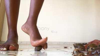 Ebony Barefoot Crush