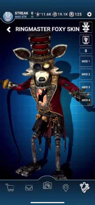 Ringmaster foxy workshop animation