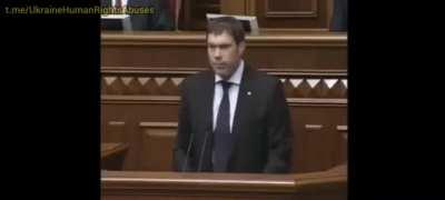 November 2013, days before the EuroMaidan protests started. A Rada deputy announced that the United States is preparing a civil war in Ukraine, and that alleged 