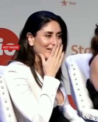 Another milestone!!! KareenaKapoorFC has reached a staggering 2000 members. In celebration for this, presenting two angles from the very famous day when our beloved Bebo showed her ample goods. Her saggy tits comfortably resting as well as trying to peek 