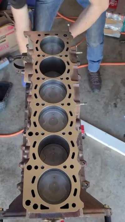 This engine I rebuilt