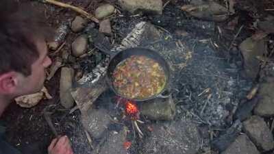 Lobster Mushroom rolls Recipe. Wild mushroom foraging