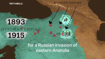 What happened in 1915 in eastern Anatolia?