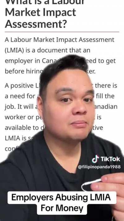 Guy explains how Canadian employers are abusing LMIAs for money