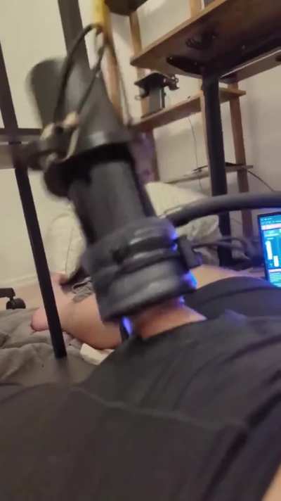 [F-Machine Tremblr] Remote controlled milking session left me so dry