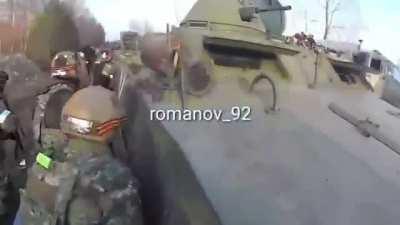 Russian forces comes under ambush