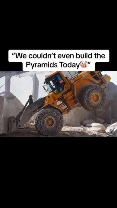 Why dont they build a pyramid than? 🤔