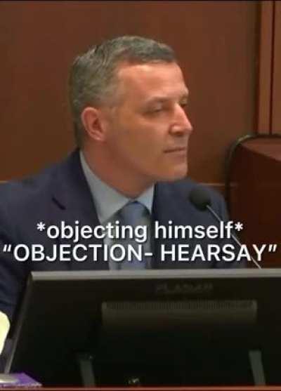 The funniest objection so far.