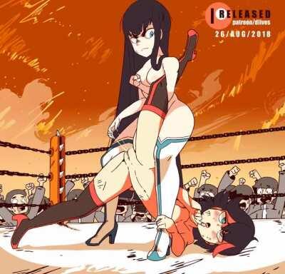 Satsuki vs Ryuko(diives)