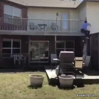 WCGW climbing up your house