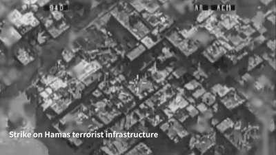 IAF strikes on Hamas infrastructure in the Gaza Strip